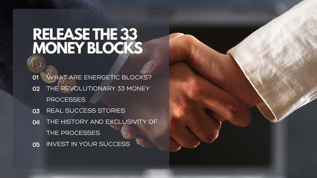 The 33 Money Processes that unlock your Prosperity Code