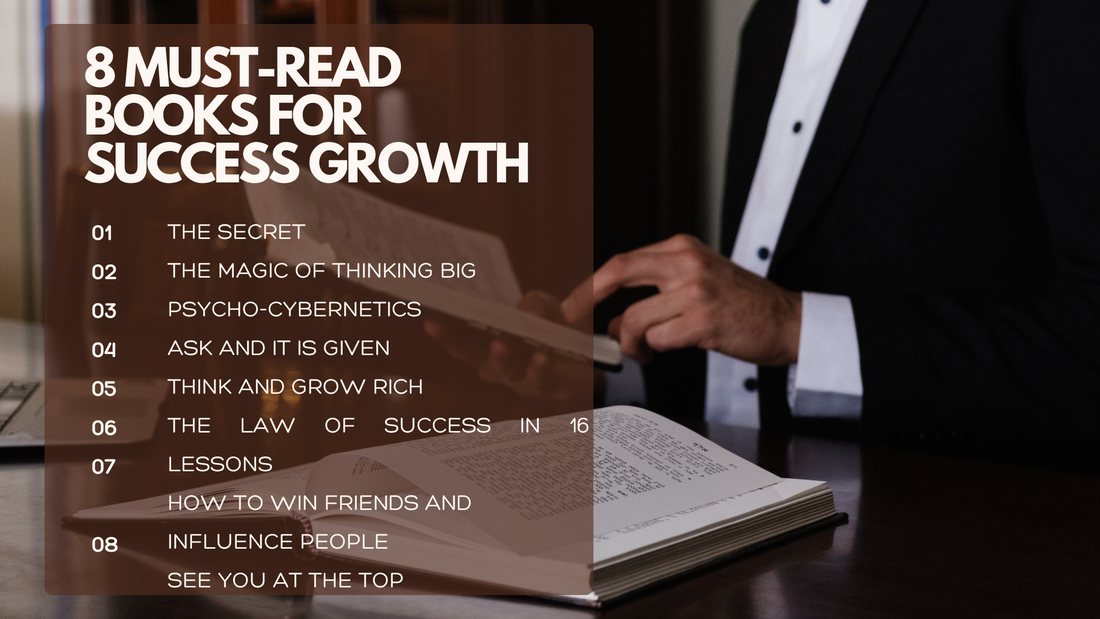 8 Must-Read Books for Success Growth