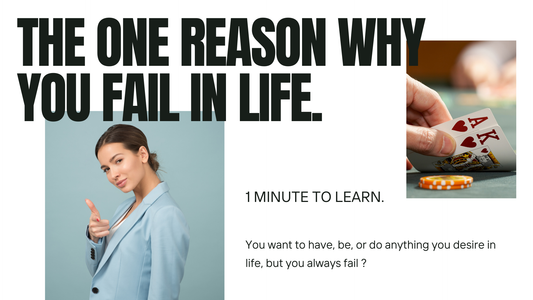 Why You Fail in Life.